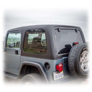 Jeep TJ Hardtop - TURN Offroad - Squareback, 1-Piece - White - `97-`06